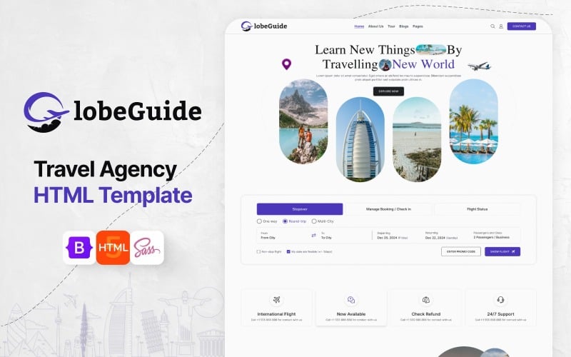 Globe guide